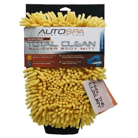 CARRAND 7in. X 10in. Micro Fiber Auto Spa Wash Mitt CA309259